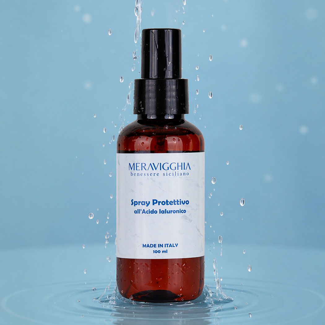 Spray Capelli con Acido Ialuronico Protettivo e Idratante 100ml.