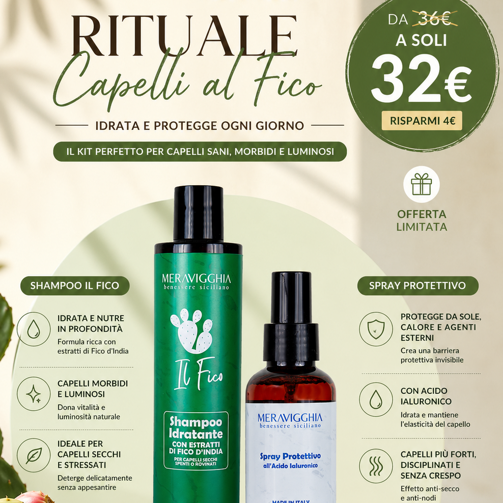 Rituale Capelli al Fico – Kit Idratante e Protettivo