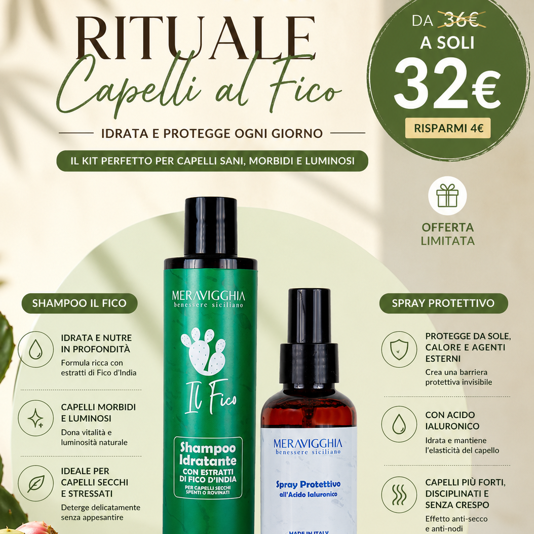 Rituale Capelli al Fico – Kit Idratante e Protettivo