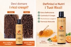Shampoo Capelli Ricci Anti-Crespo al Mandarino 250ml
