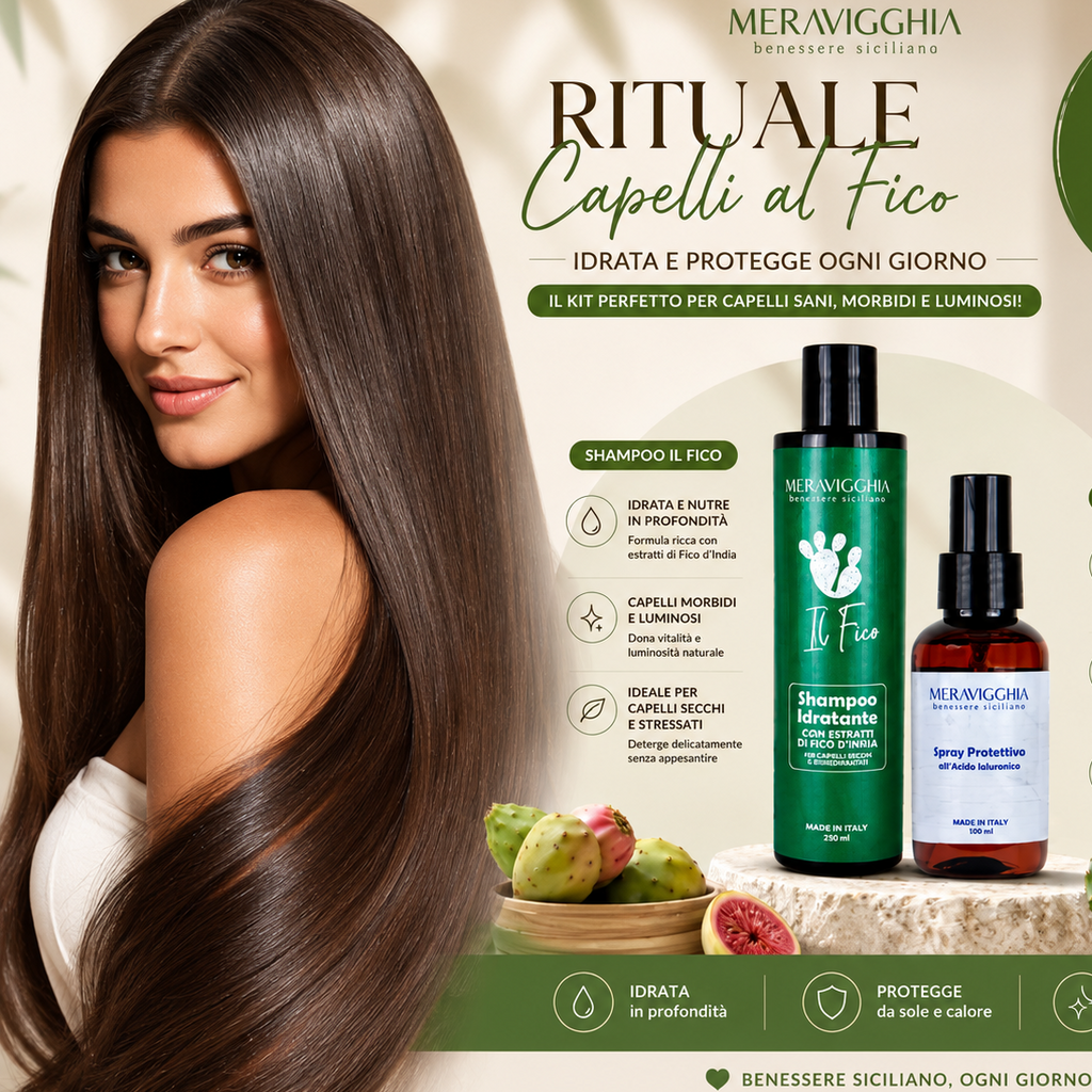 Rituale Capelli al Fico – Kit Idratante e Protettivo