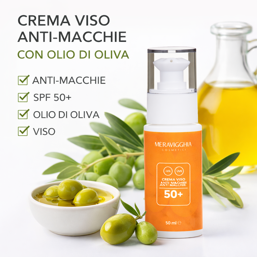 PREORDINE | Crema Viso SPF 50+ AntiMacchie 50ml