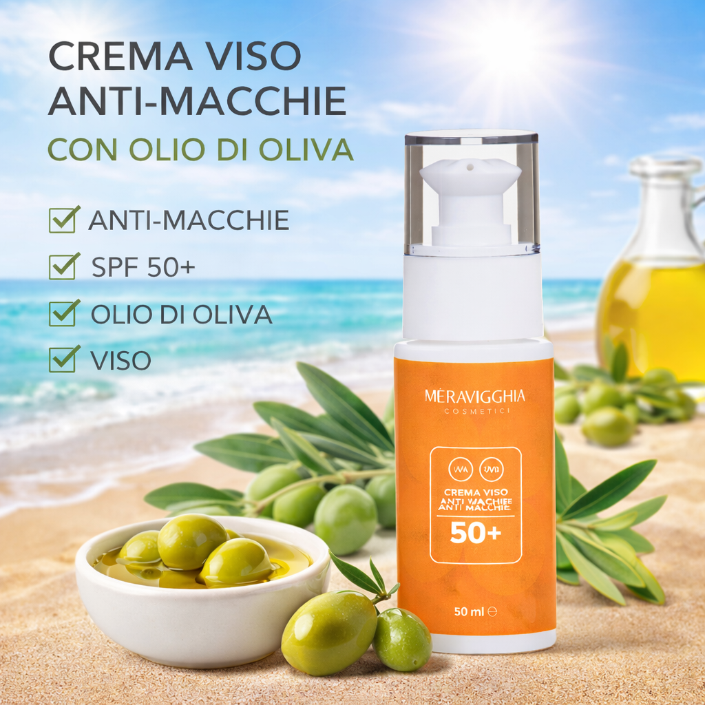 PREORDINE | Crema Viso SPF 50+ AntiMacchie 50ml