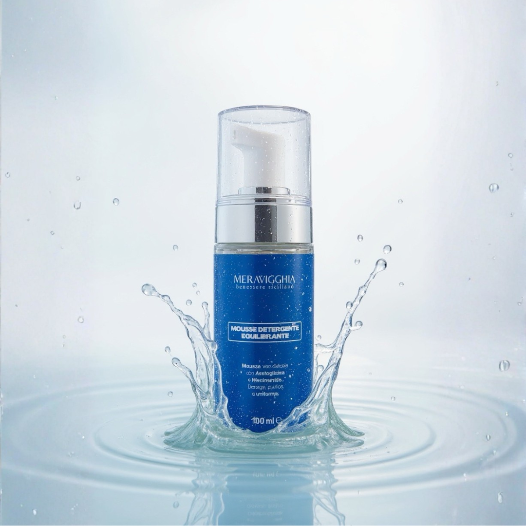 Mousse Naturale Detergente alla Niacinamide 100ml.