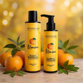 KIT Capelli Ricci Shampoo + Balsamo all'Olio di Mandarino Siciliano