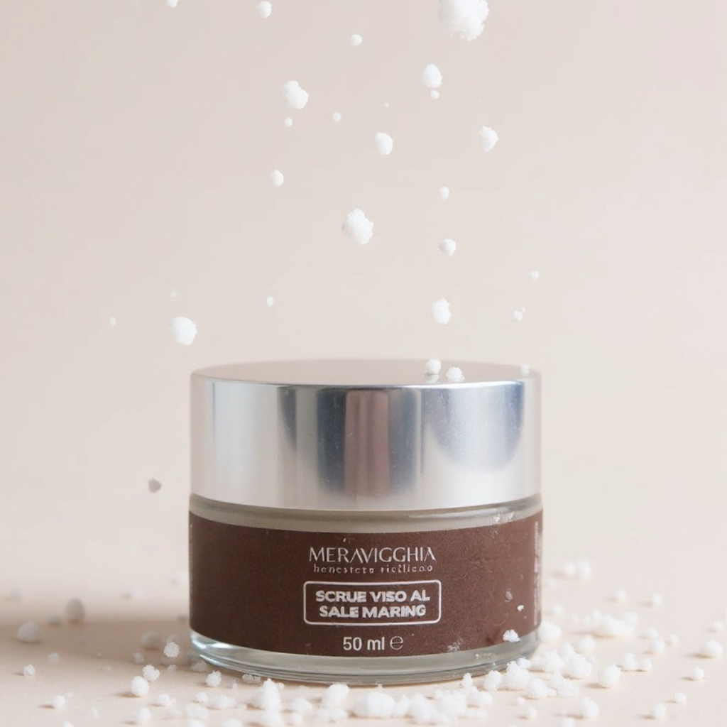 Scrub Viso al Sale Marino di Sicilia 50ml.