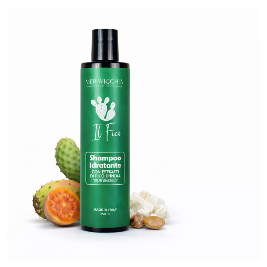 Shampoo al Fico d'India 250ml - Capelli morbidi, luminosi e idratati