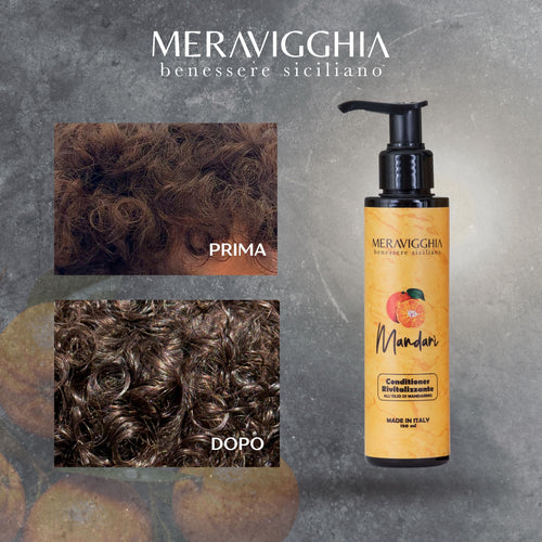 Balsamo Capelli Ricci al Mandarino Districante, Anticrespo 150ml