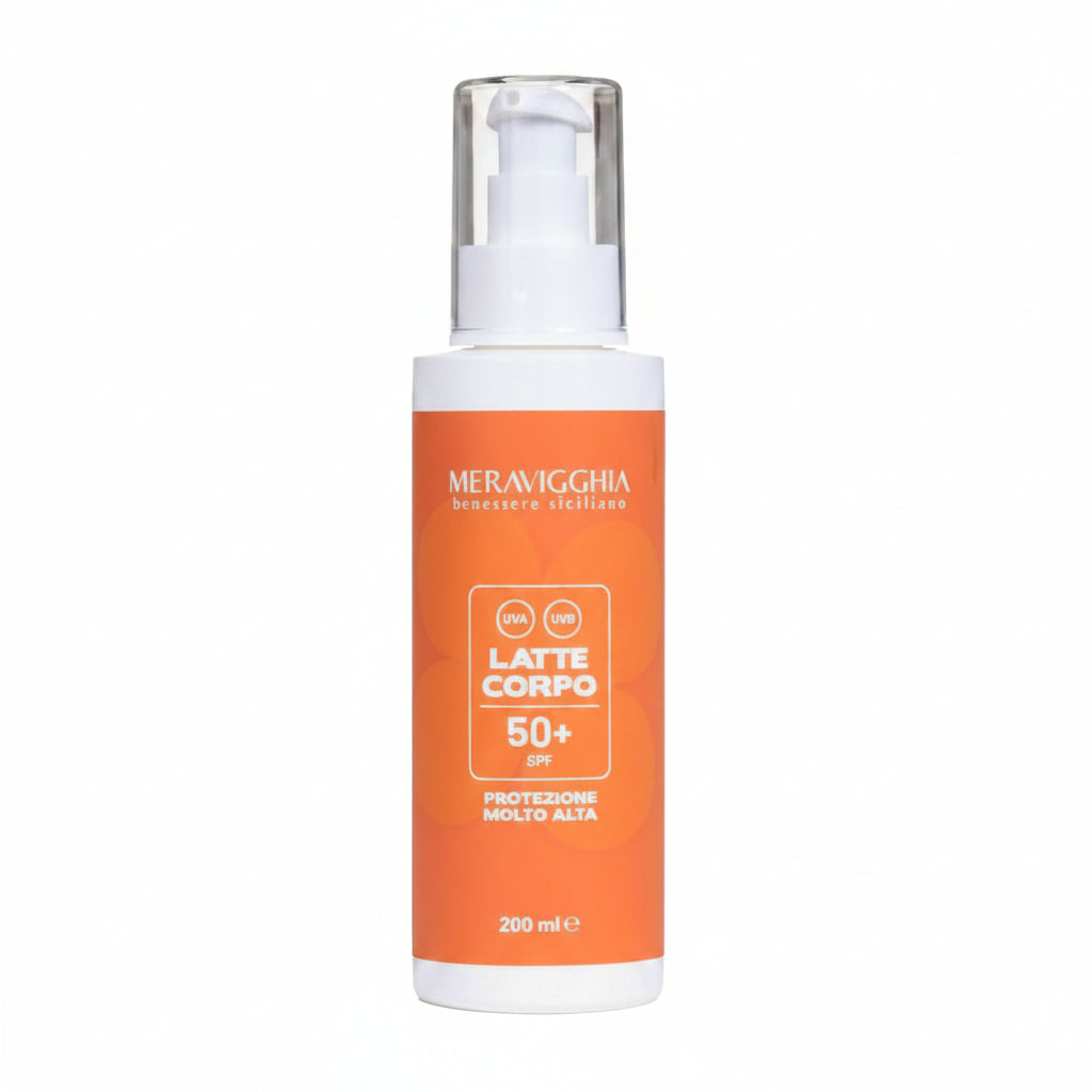 PREORDINE | Latte Corpo SPF 50+ con Olio di Fico d'India e Vitamina E 200ml