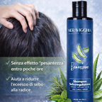 Shampoo Seboregolatore per Cute Grassa – Uso Frequente 250ml