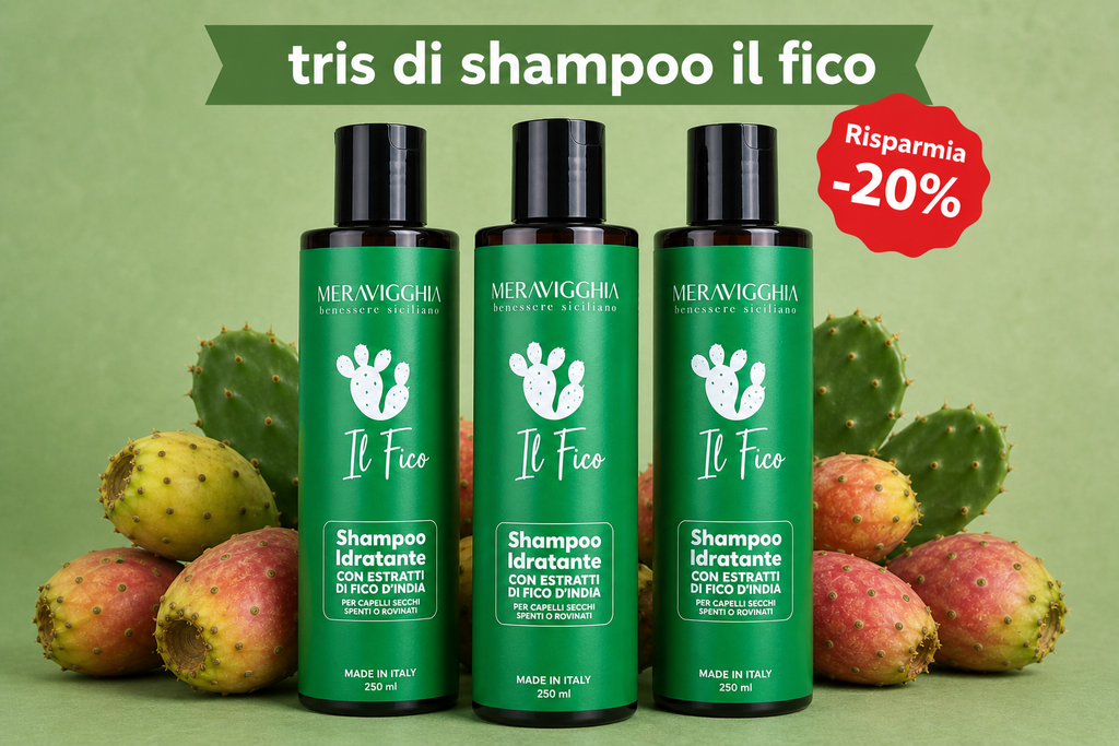 Shampoo al Fico d'India 250ml - Capelli morbidi, luminosi e idratati